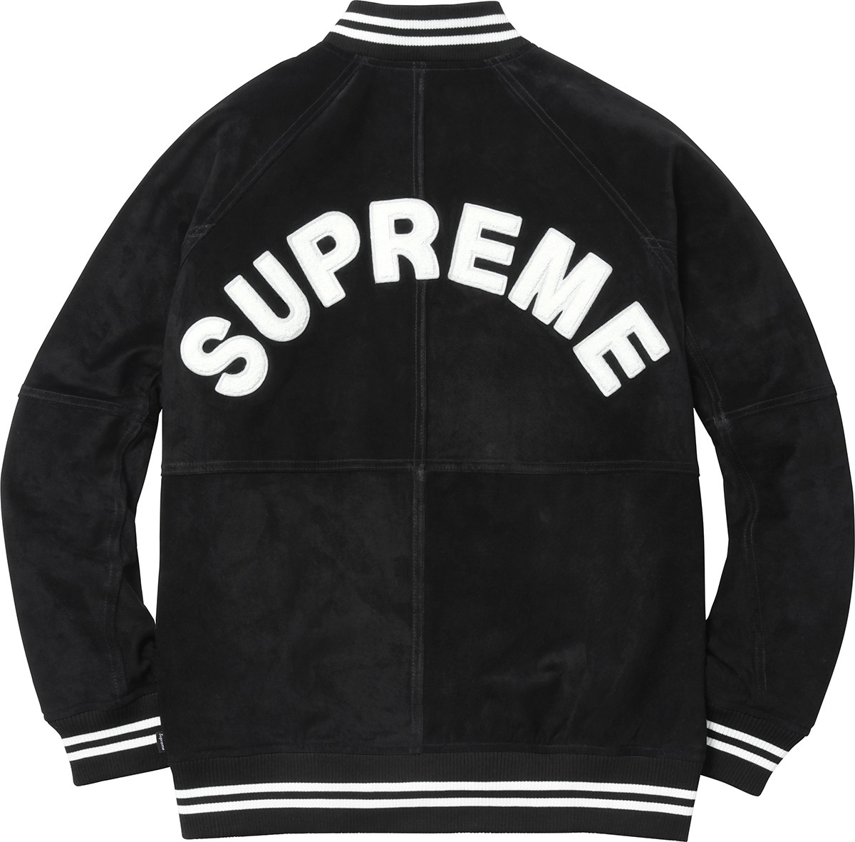 Suede Varsity Jacket view 7